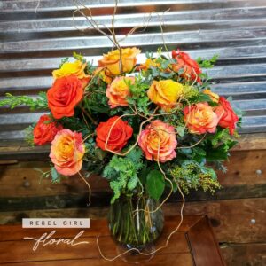 Orange Crush Roses Bouquet
