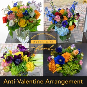 Anti-Valentines Day Arrangements